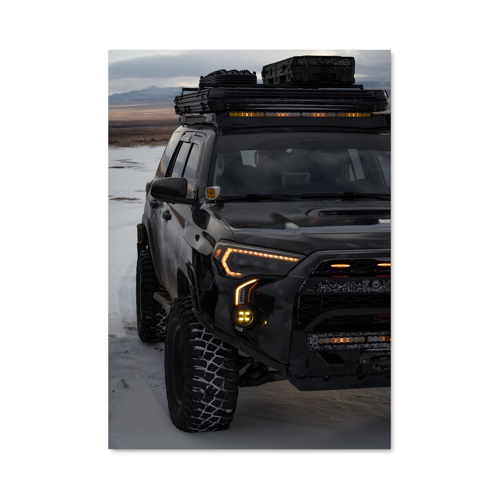 Poster coureur trd pro élégant